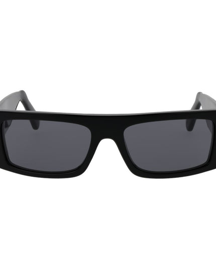 GCDS Black Plastic Sunglasses