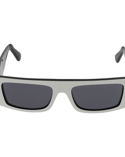 GCDS White Plastic Sunglasses