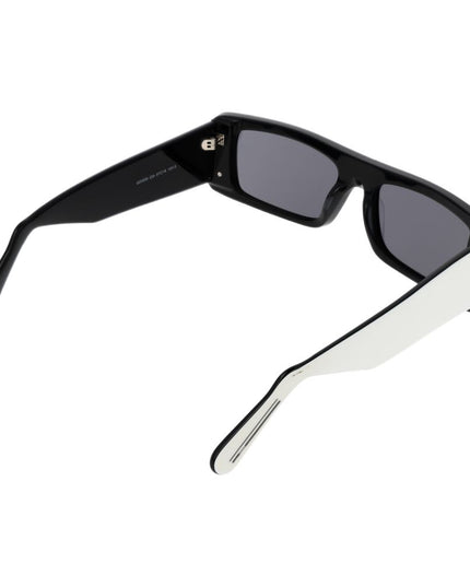 GCDS White Plastic Sunglasses