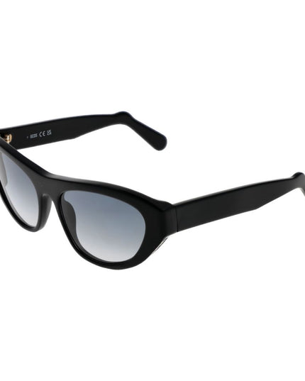 GCDS Black Acetate Sunglasses