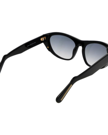 GCDS Black Acetate Sunglasses