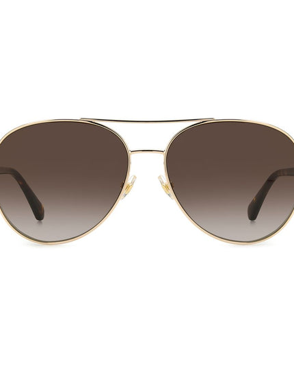Kate Spade Gold Metal Sunglasses