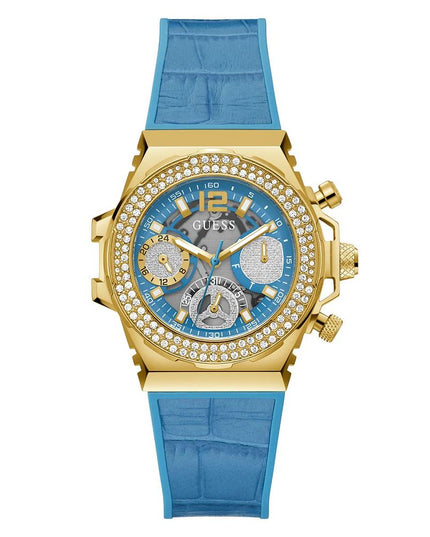Guess Blue Synthetic Sport Watch