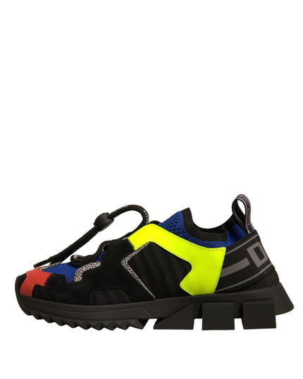 Dolce & Gabbana Multicolor Low Top Sorrento Sneakers Shoes