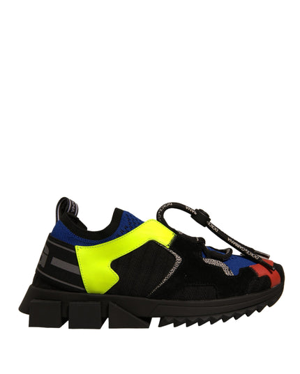 Dolce & Gabbana Multicolor Low Top Sorrento Sneakers Shoes
