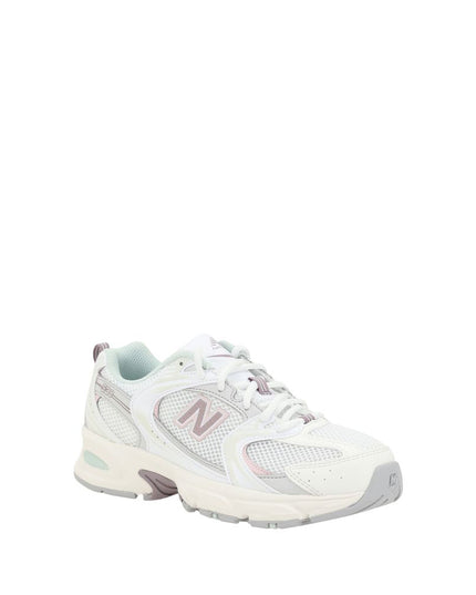 New Balance White Leather Tier 3 Sneakers