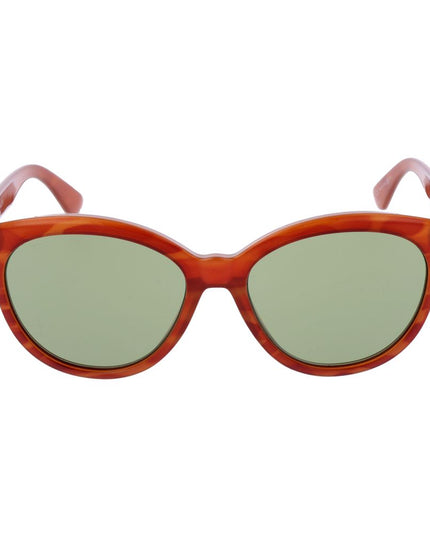 Serengeti Orange Plastic Sunglasses