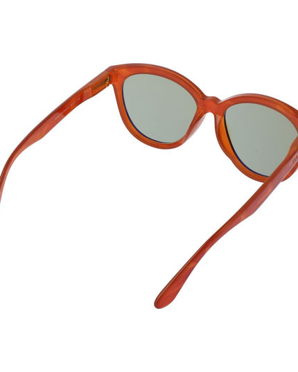 Serengeti Orange Plastic Sunglasses