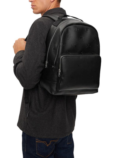 Calvin Klein Jeans Black Polyethylene Backpack