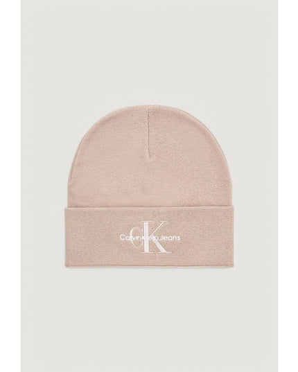 Calvin Klein Jeans Beige Cotton Cap (Baseball Hat)