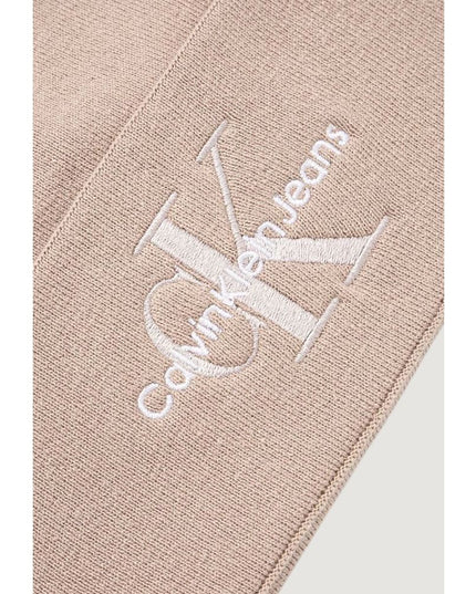 Calvin Klein Jeans Beige Cotton Cap (Baseball Hat)