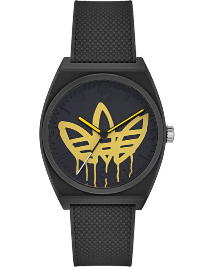 Adidas Black Synthetic Sport Watch