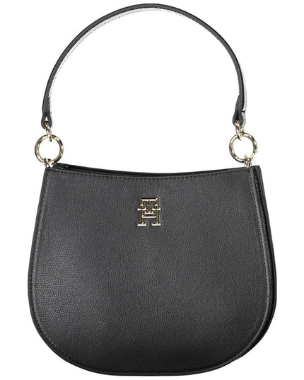 Tommy Hilfiger Black Polyester Handbag