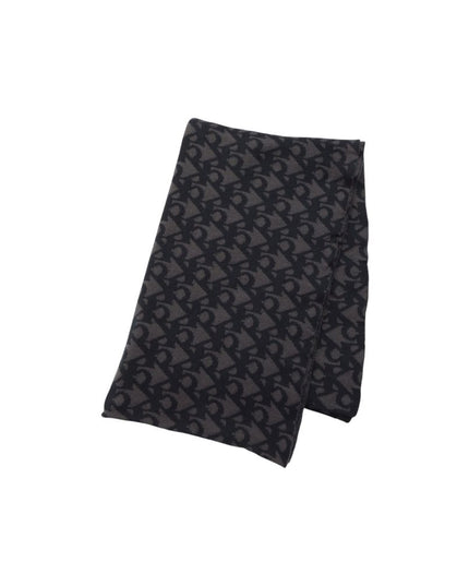 Calvin Klein Jeans Black Recycled Polyester Scarf