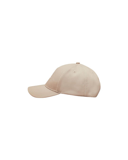 Calvin Klein Jeans Beige Recycled Polyester Cap (Baseball Hat)
