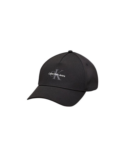 Calvin Klein Jeans Black Recycled Polyester Cap (Baseball Hat)