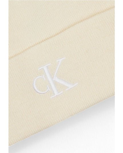 Calvin Klein Cream Recycled Polyester Cap (Baseball Hat)