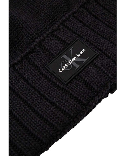 Calvin Klein Jeans Black Cotton Cap (Baseball Hat)