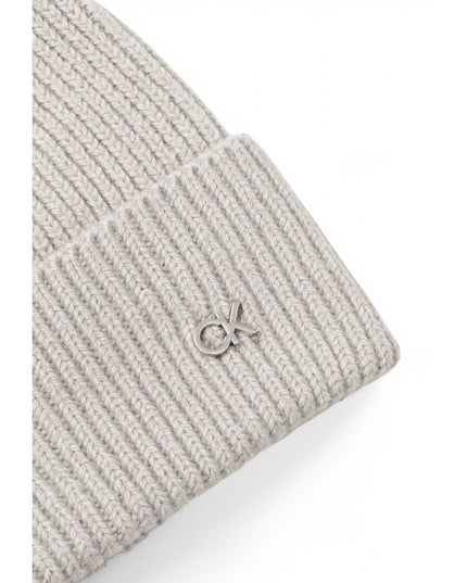 Calvin Klein Gray Wool Cap (Baseball Hat)