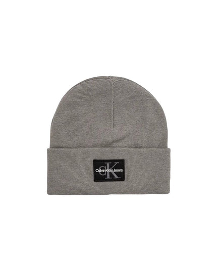 Calvin Klein Jeans Gray Cotton Cap (Baseball Hat)