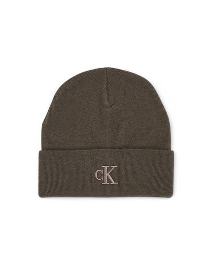 Calvin Klein Jeans Brown Wool Cap (Baseball Hat)