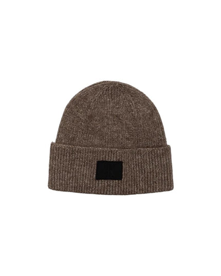 Calvin Klein Jeans Brown Marabou Cap (Baseball Hat)