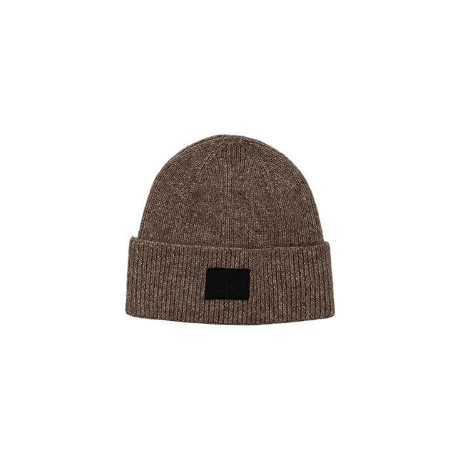 Calvin Klein Jeans Brown Marabou Cap (Baseball Hat)