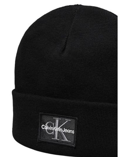 Calvin Klein Jeans Black Cotton Cap (Baseball Hat)