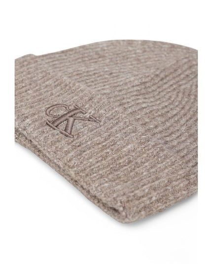 Calvin Klein Brown Marabou Cap (Baseball Hat)