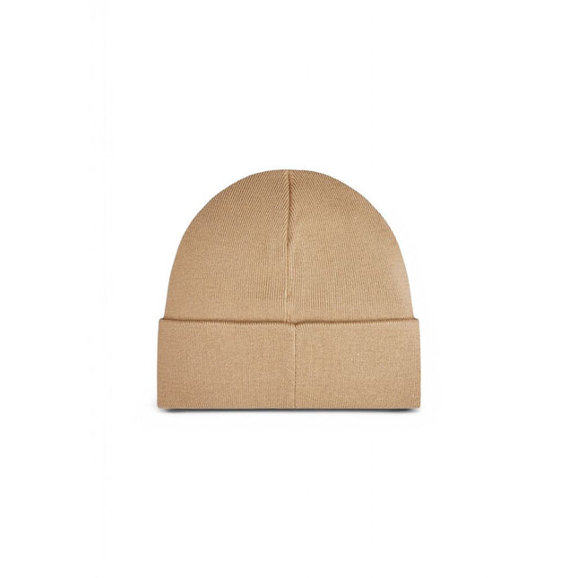 Calvin Klein Jeans Beige Recycled Polyester Cap (Baseball Hat)