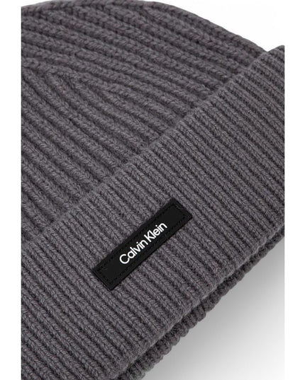 Calvin Klein Gray Organic Cotton Cap (Baseball Hat)