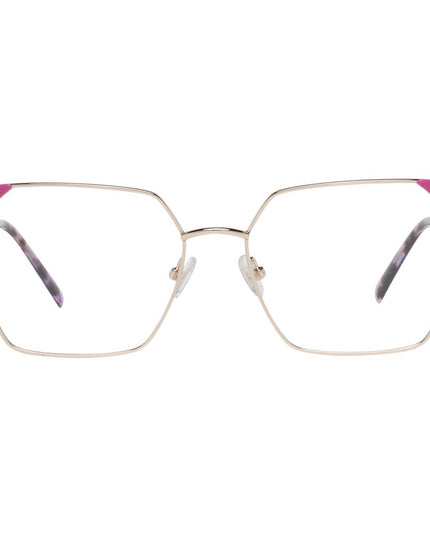 Emilio Pucci Rose Gold Metal & Plastic Glasses (Frames)