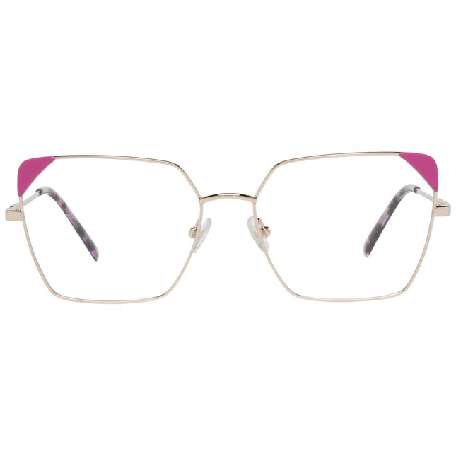 Emilio Pucci Rose Gold Metal & Plastic Glasses (Frames)