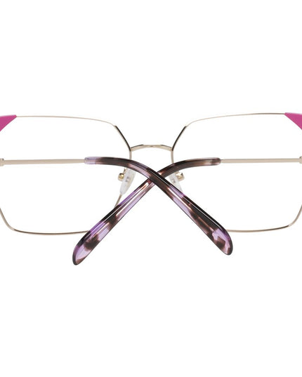 Emilio Pucci Rose Gold Metal & Plastic Glasses (Frames)