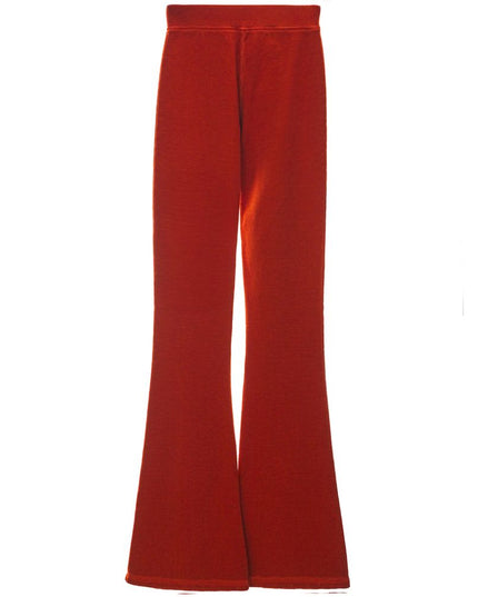 Dsquared² Red Cotton Athletic Pants