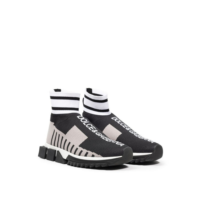 Dolce & Gabbana Black Fabric Sneaker