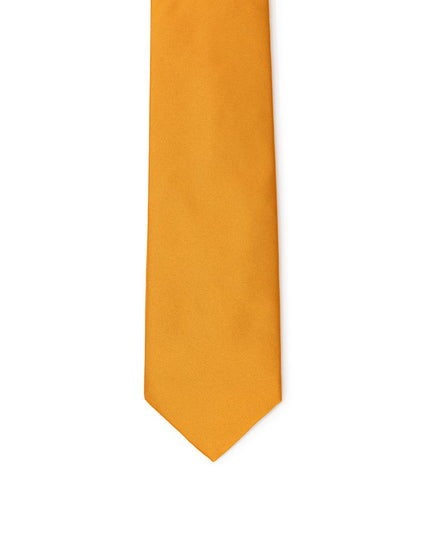 Dolce & Gabbana Orange Silk Ty