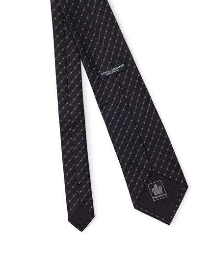 Dolce & Gabbana Black Silk Ty