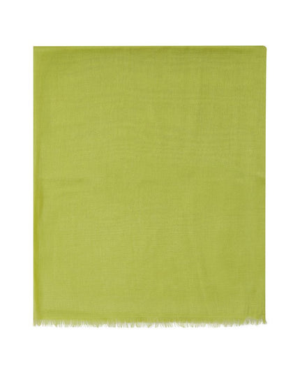 Tessitura di Novara Green Cashmere Scarf