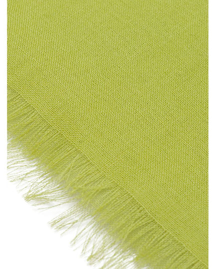 Tessitura di Novara Green Cashmere Scarf