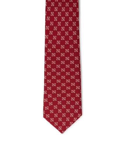 Giorgio Armani Red Silk Ty