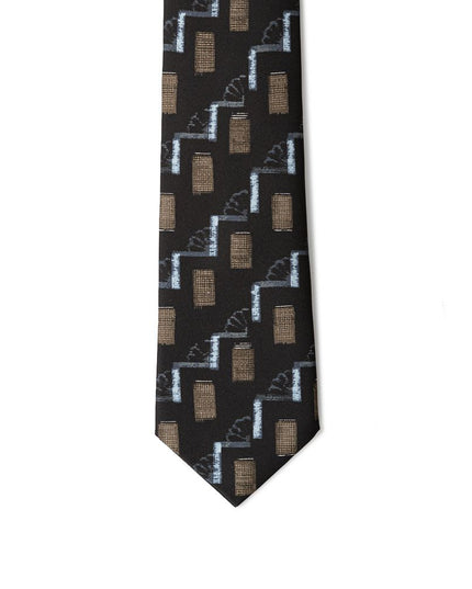 Giorgio Armani Black Silk Ty