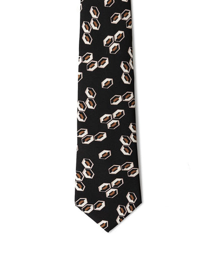 Giorgio Armani Black Silk Ty