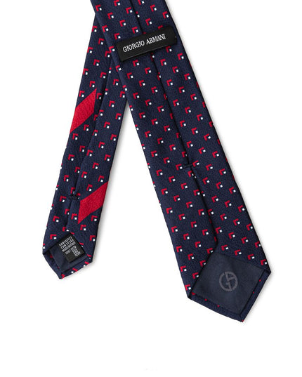 Giorgio Armani Blue Silk Ty