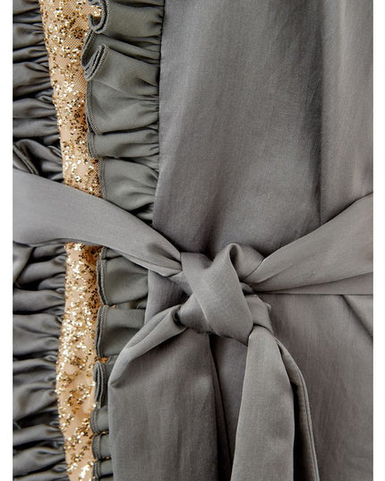 Lardini Elegant Multicolor Silk-Linen Top