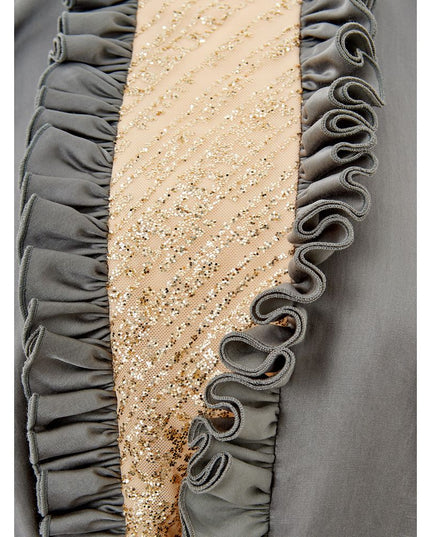 Lardini Elegant Multicolor Silk-Linen Top