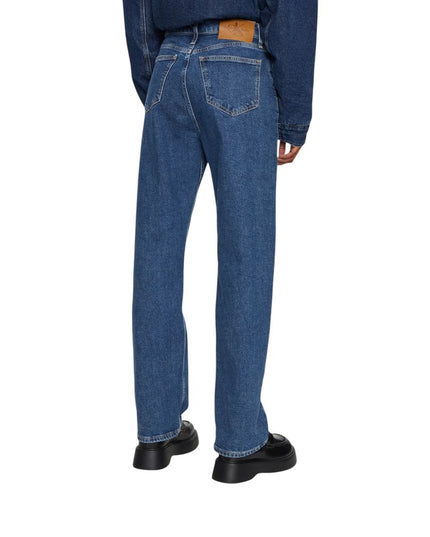 Calvin Klein Jeans Blue Cotton Mom Jeans