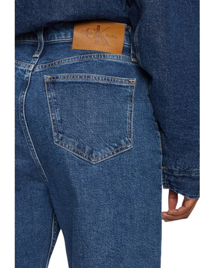 Calvin Klein Jeans Blue Cotton Mom Jeans