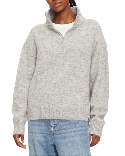 Calvin Klein Jeans Gray Polyester Cardigan