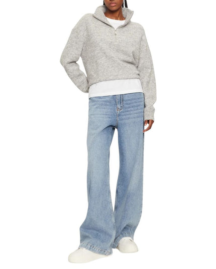 Calvin Klein Jeans Gray Polyester Cardigan